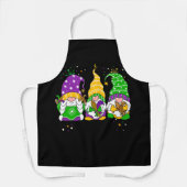 Tablier Gnomes Mardi Gras Gnome Fleur De Lis Fat Tuesday (Recto)