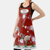 Tablier Gnomes mignons Baking Christmas Memories with mama (Insitu)