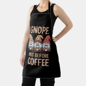 Tablier Gnope Pas Avant Café Trois Gnomes Café (Insitu)