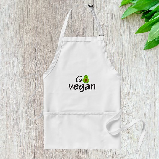 Tablier Go Vegan