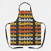 Tablier Gobble Gobble Thanksgiving (Recto)