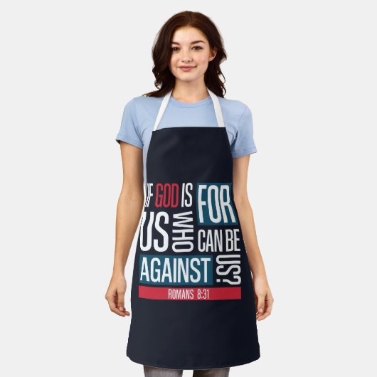 Tablier God for us (Porté)