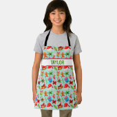 Tablier Godedies de Noël pour enfants partout Imprimer Per (Insitu)