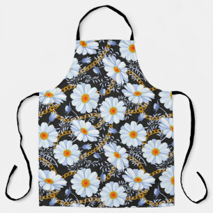 Tablier Golden Baroque : Floral Chain Texture