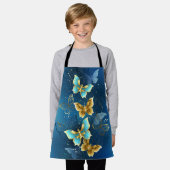Tablier Golden butterflies (Porté)