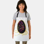 Tablier Golden Easter Egg and Elegant Iris (Insitu)