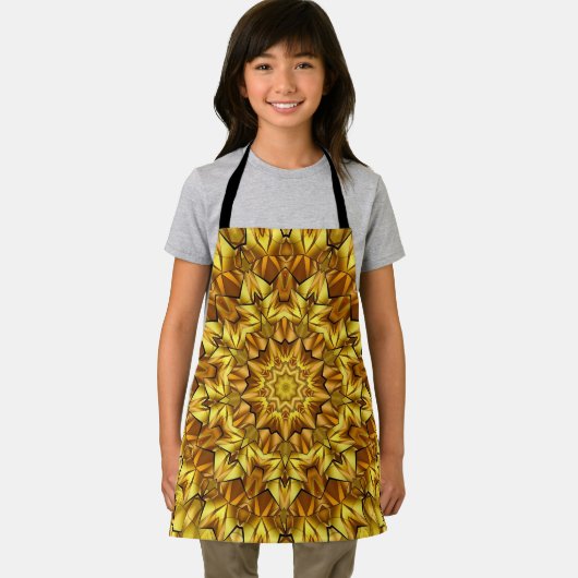 Tablier Golden Mandala Antique Abstract Design-63495 (Insitu)