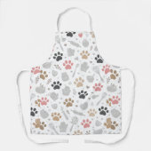 Tablier Golden Paws & Gourmet Treats Kitchen Apron (Recto)