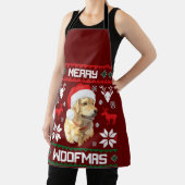 Tablier Golden Retriever Chien Merry Woofmas Sweat de Noël (Insitu)
