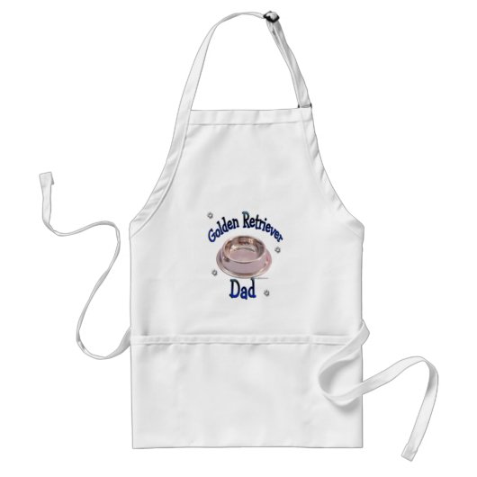Tablier Golden Retriever Papa Apron (Devant)