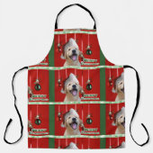 Tablier Golden Retriever Puppy Christmas Bowl (Recto)