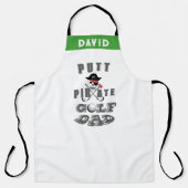 Tablier Golf Chef Apron - Custom Dad’s Day Cadeau (Recto)
