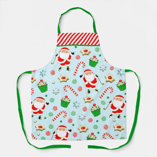 Tablier Golf de Noël (Recto)