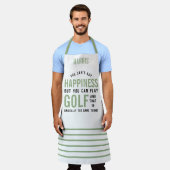 Tablier Golf est le bonheur Funny Golf Lover cadeaux (Porté)