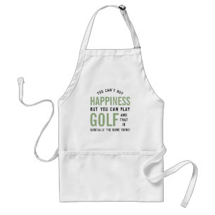 Tablier Golf est le bonheur Funny Golf Lover cadeaux