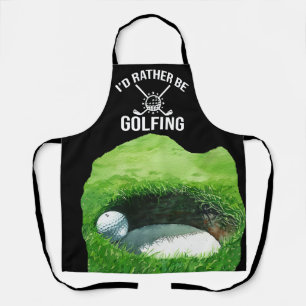Tablier Golf sur le thème du golfeur