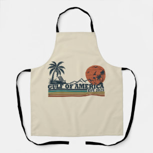 Tablier Golfe de l'Amérique Conception patriotique vintage
