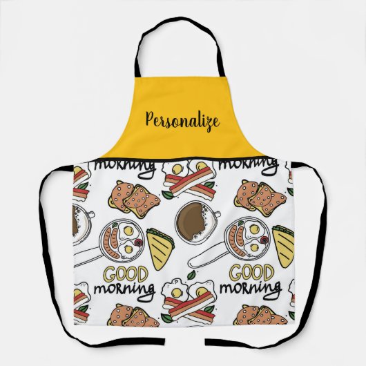 Tablier Good Morning Breakfast Apron (Recto)
