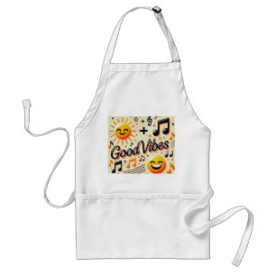 Tablier ☀️ + 🎶 = GOOD VIBES Apron