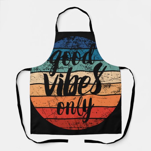 Tablier Good Vibes Only (Recto)