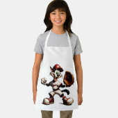 Tablier Goofy Cat Baseball Pitcher Monte (Insitu)