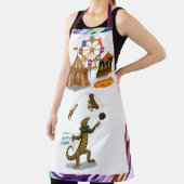 Tablier Gordy, goanna juggler (Insitu)