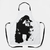 Tablier Gorilla Pop Art (Recto)