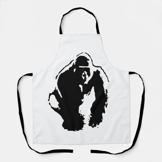 Tablier Gorilla Pop Art (Recto)