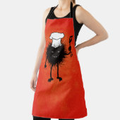Tablier Goth Chef Funny Cuisine (Insitu)