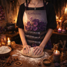 Gothic Book Purple Floral