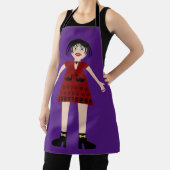 Tablier Gothique Halloween Vampire Lady (Insitu)
