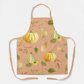 Tablier Gourdes d'automne (Recto)