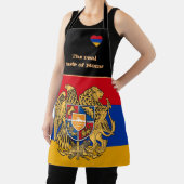 Tablier Goût de la maison & drapeau arménien, Arménie /Cui (Insitu)