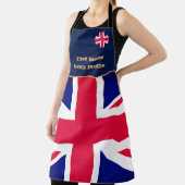 Tablier Goût de la maison, drapeau britannique, Royaume-Un (Insitu)