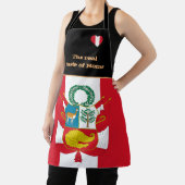 Tablier Goût de la maison & Drapeau péruvien, Pérou /Cuisi (Insitu)