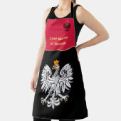 Tablier Goût de la maison & drapeau polonais, Pologne /Cui (Insitu)