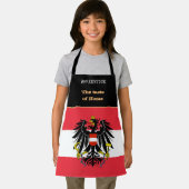 Tablier Goût de la maison et drapeau autrichien, Autriche (Insitu)