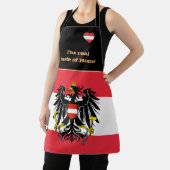 Tablier Goût de la maison et drapeau autrichien, Autriche  (Insitu)