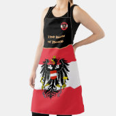 Tablier Goût de la maison et drapeau autrichien, Autriche  (Insitu)