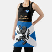 Tablier Goût de la maison et drapeau écossais, Cuisine / E (Insitu)