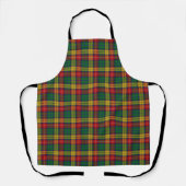 Tablier Goût de l'Écosse Clan Buchanan Tartan Plaid (Recto)
