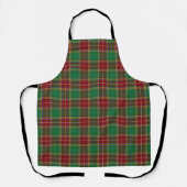 Tablier Goût écossais Clan Baxter Tartan Plaid (Recto)