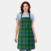 Tablier Goût écossais Clan Davidson Tartan (Porté)
