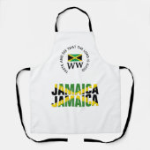 Tablier Goûter Et Voir JAMAICA FLAG Monogramme (Recto)