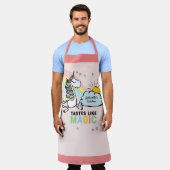Tablier Goûts Comme La Cuisine Magique Unicorne (Porté)