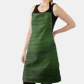 Tablier Gouttelettes d'eau sur feuille verte (Insitu)