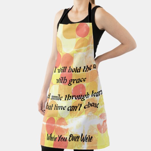 Tablier Grace Through the Ache, Cooking with Heart (Insitu)