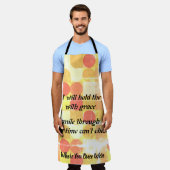 Tablier Grace Through the Ache, Cooking with Heart (Porté)