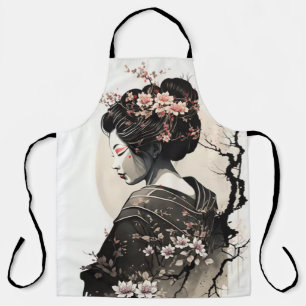 Tablier Gracieuse geisha japonaise -