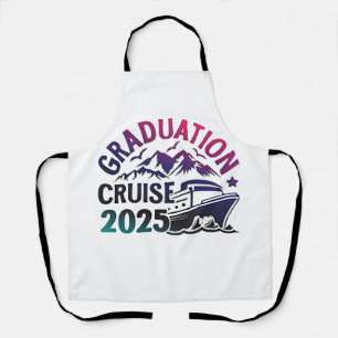 Tablier Graduation Cruise 2025 - Correspondance de voyage
